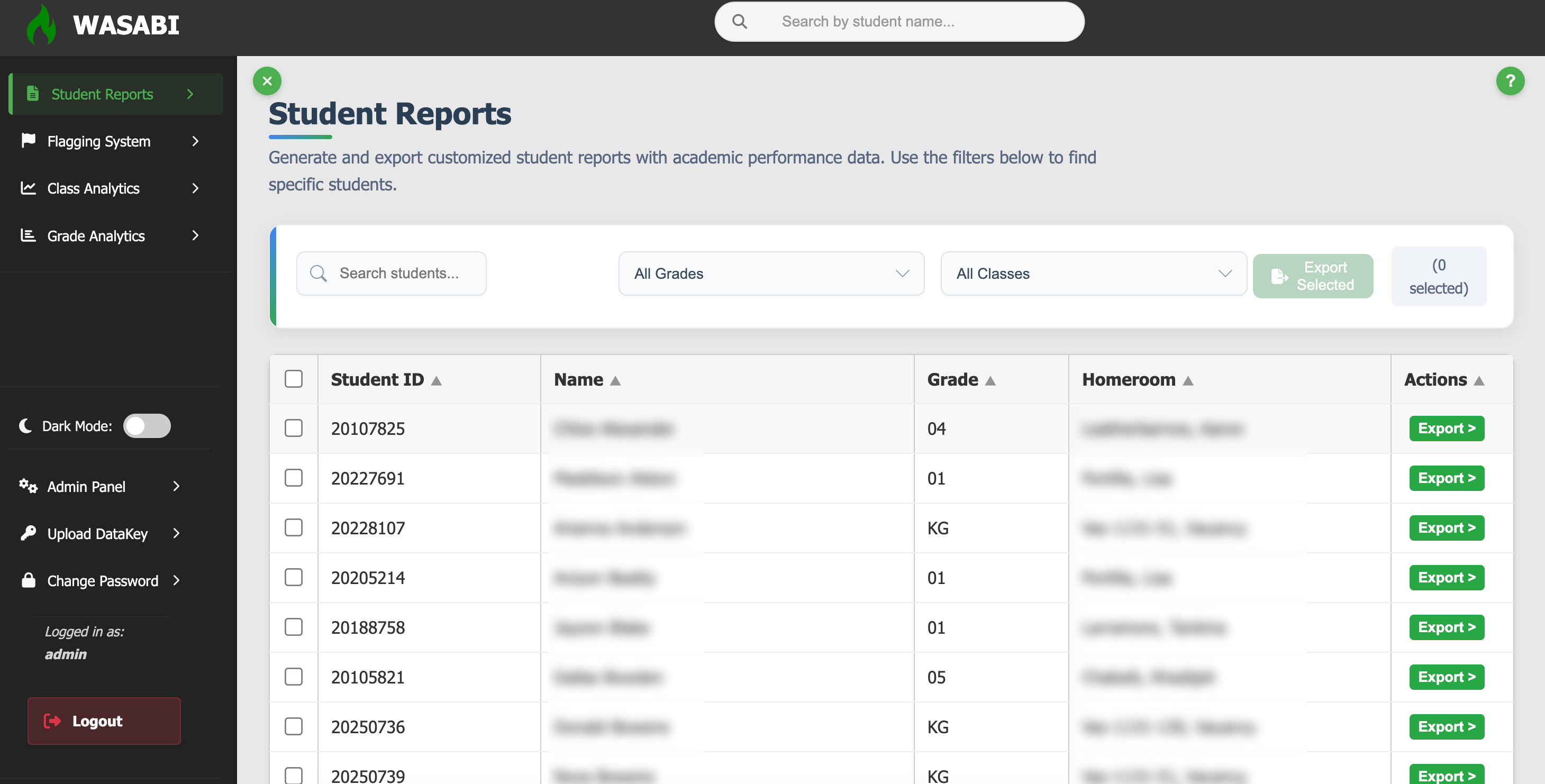 Intervention Tracking