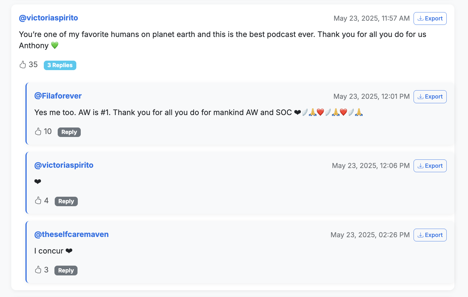 MOCHI Comment Search